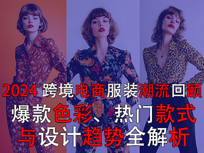 2024跨境電商服裝潮流回顧：爆款色彩、熱門款式與設(shè)計(jì)趨勢(shì)全解析