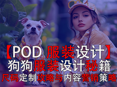 【POD服裝設(shè)計(jì)】：狗狗服裝設(shè)計(jì)秘籍、尺碼定制攻略與內(nèi)容營(yíng)銷策略
