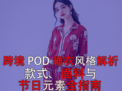 跨境POD睡衣風(fēng)格解析：款式、面料與節(jié)日元素全指南
