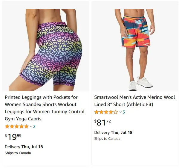 跨境選品，運動服品類運動短褲熱賣