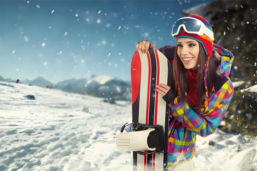 戶外運動服裝pod的設(shè)計主題之滑雪