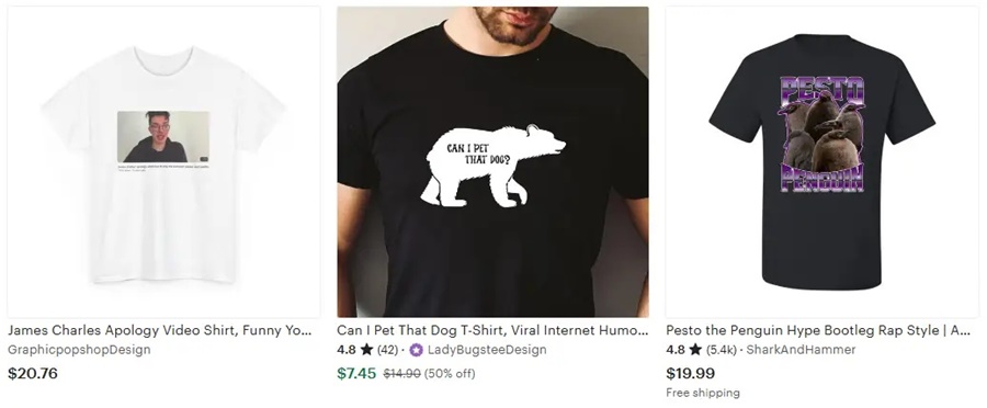 2025定制T恤設(shè)計方向之表情包