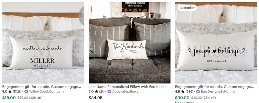 熱門定制抱枕的設計主題之浪漫元素枕頭