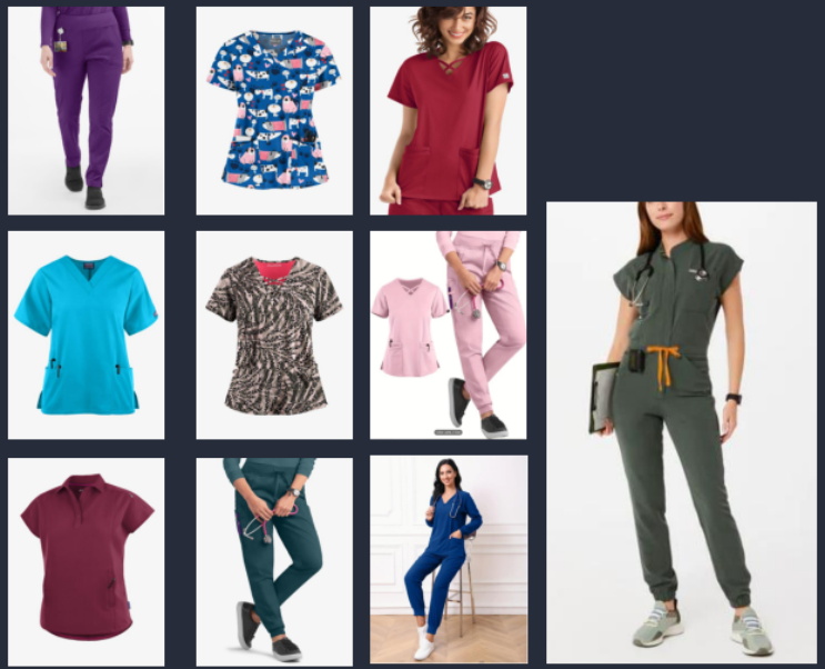 Temu2025女裝上新重點(diǎn)特殊市場(chǎng)品類-護(hù)士服/制服