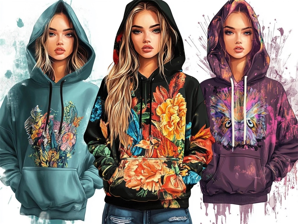 POD印花素材風格：歐美風朋克、抽象藝術印花圖案全解析